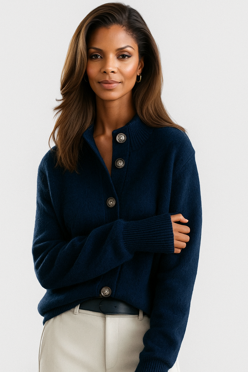 Bella | Button Front Knit Cardigan