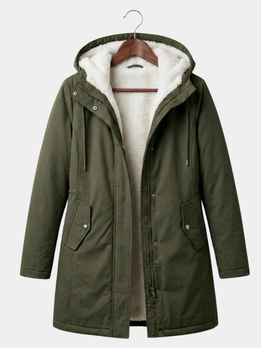 Beatrice | Women Sherpa Lined Hooded Jacket