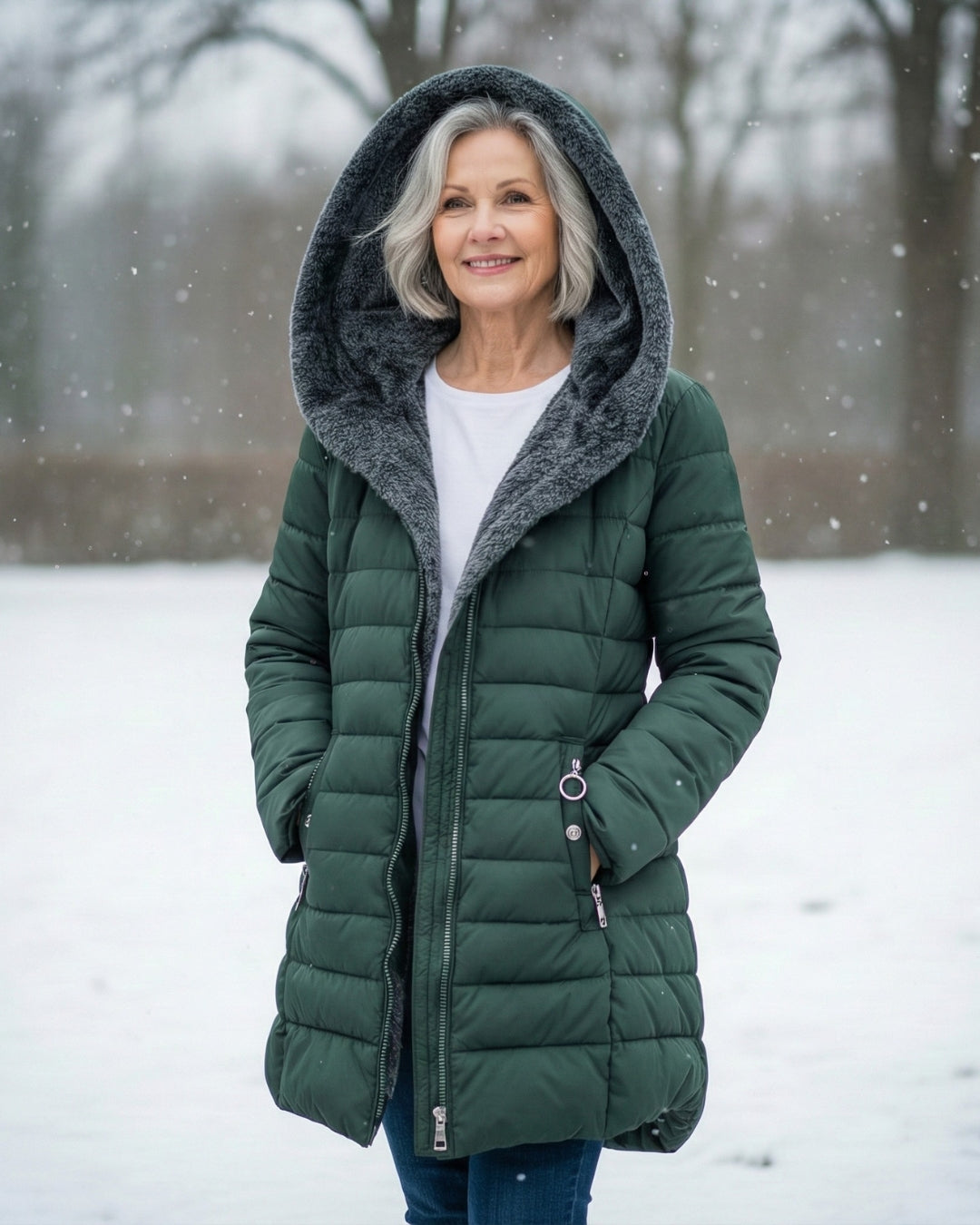 Francesca | Women Hooded Puffer Jacket