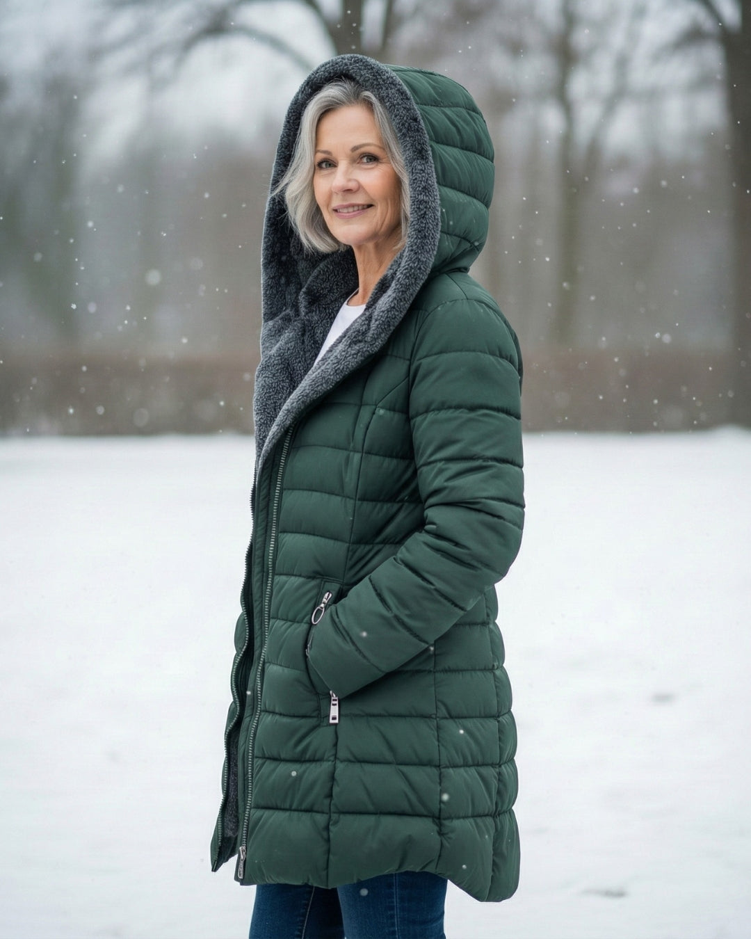 Francesca | Women Hooded Puffer Jacket