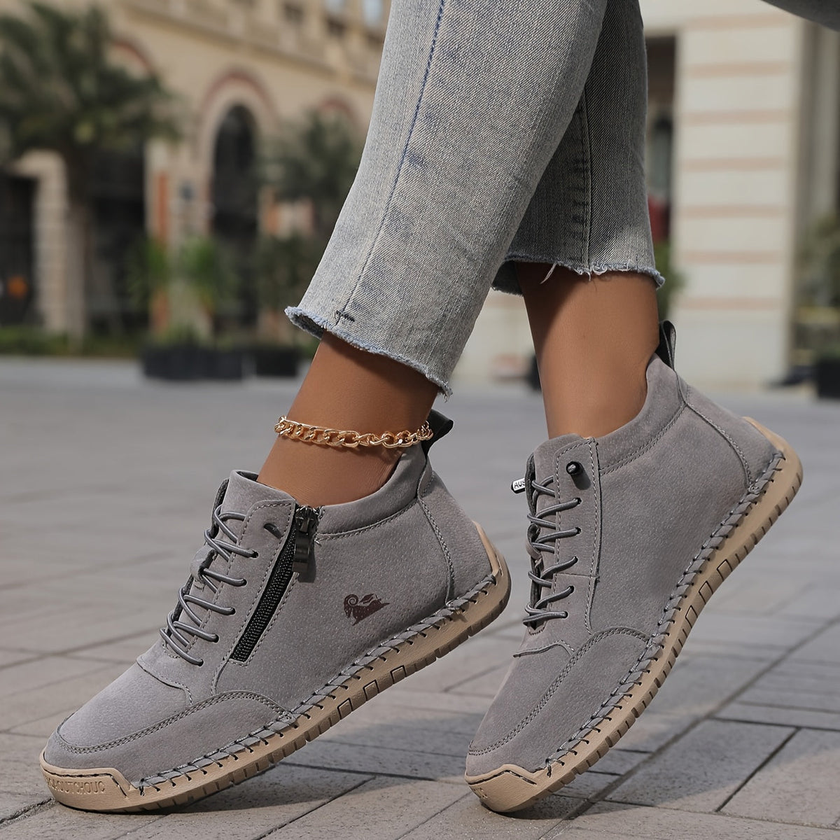 Amelia | Women’s Lace Up Ankle Shoes