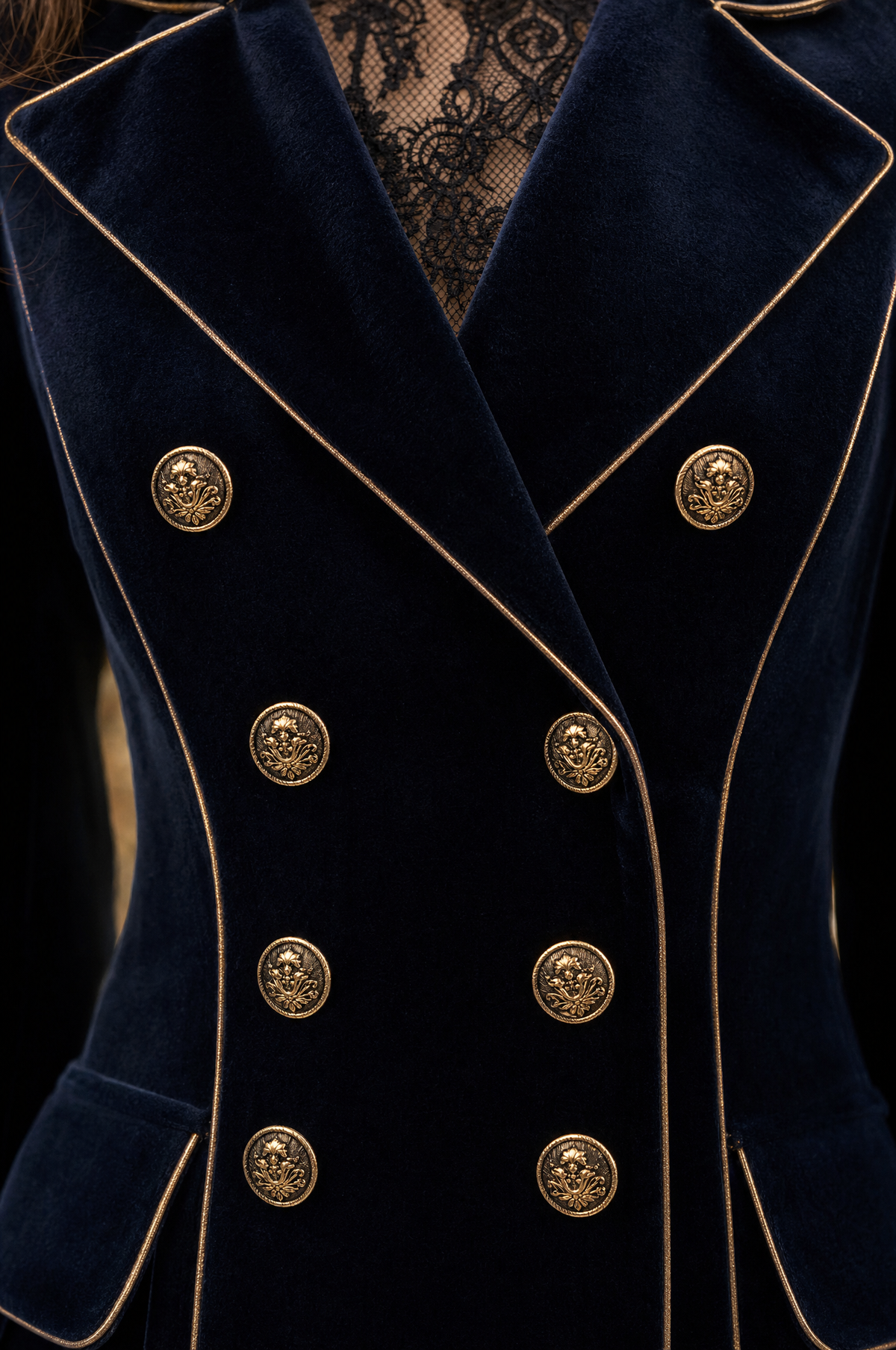 Valentina | Women Double Breasted Coat