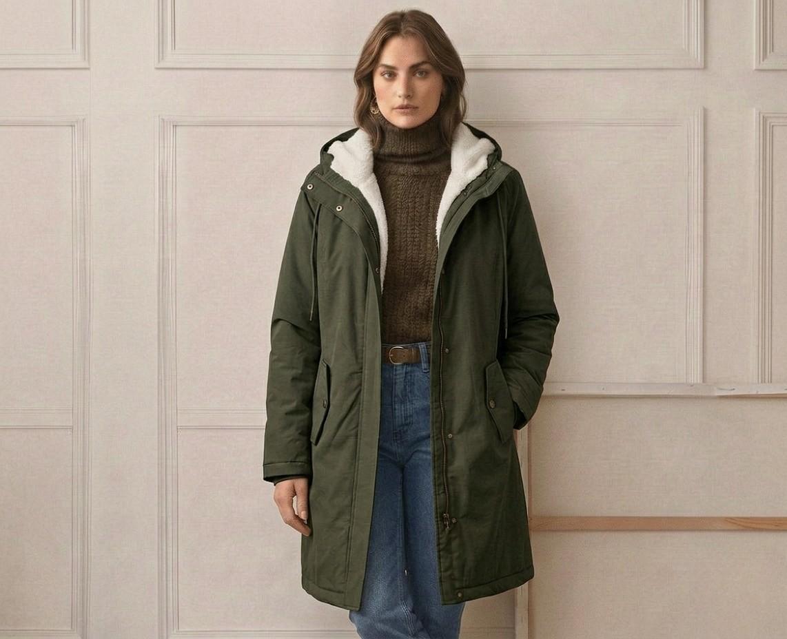 Beatrice | Women Sherpa Lined Hooded Jacket