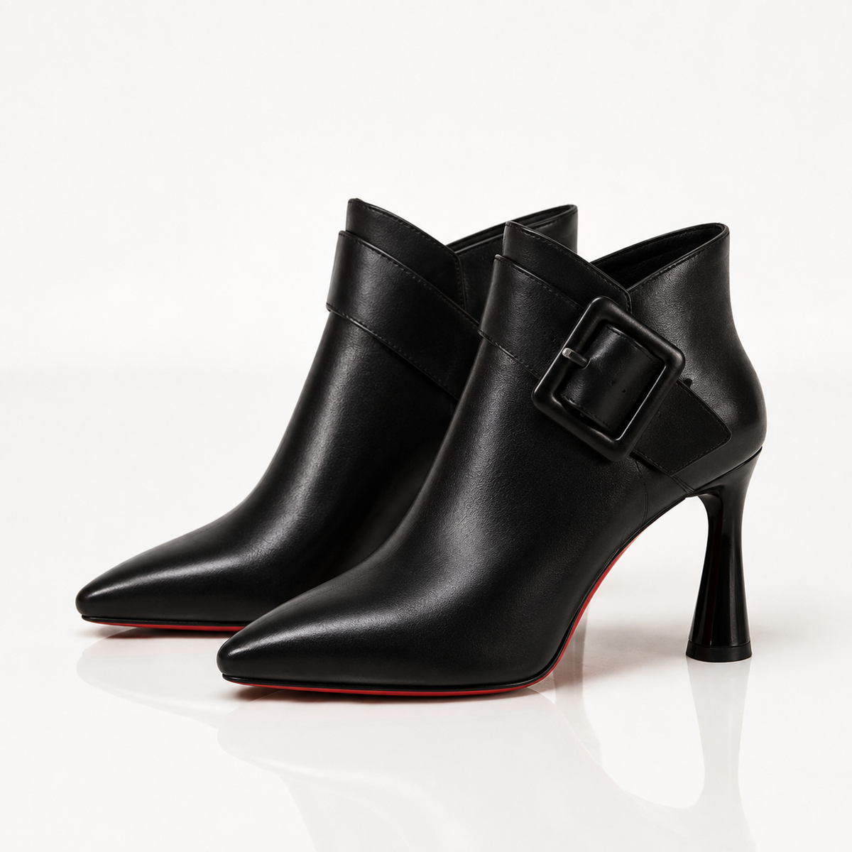 Victoria | Women’s Buckle Detail Ankle Boots