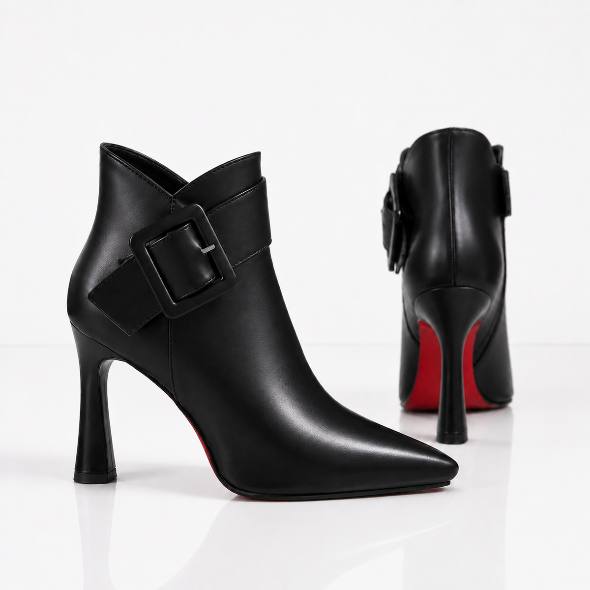Victoria | Women’s Buckle Detail Ankle Boots