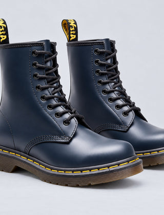 Rowena | Lace-Up Ankle Boots – Blue