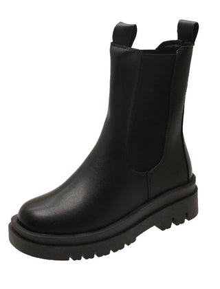 Elspeth | Chunky Chelsea Boots – Black