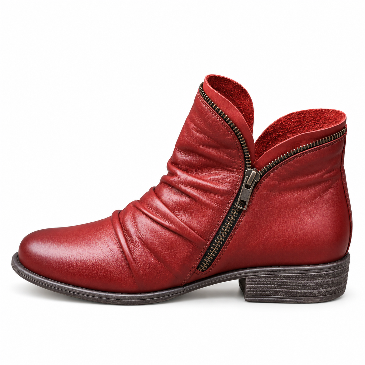 Elodie | Women Leather Ankle Boots