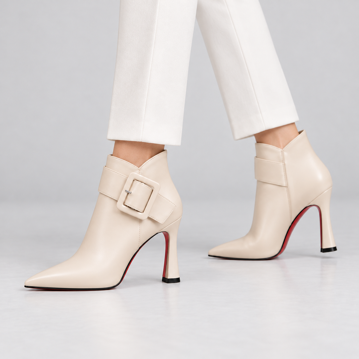 Victoria | Women’s Buckle Detail Ankle Boots