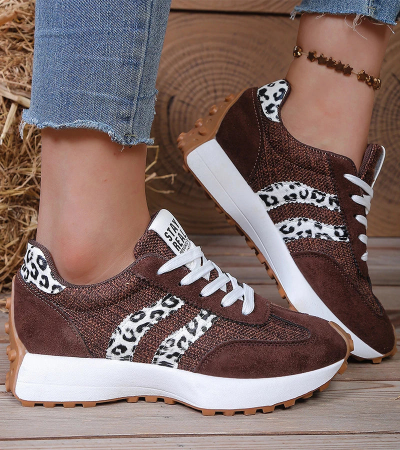 Veronica | Women Lace Up Sneakers