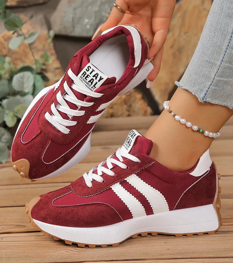 Veronica | Women Lace Up Sneakers