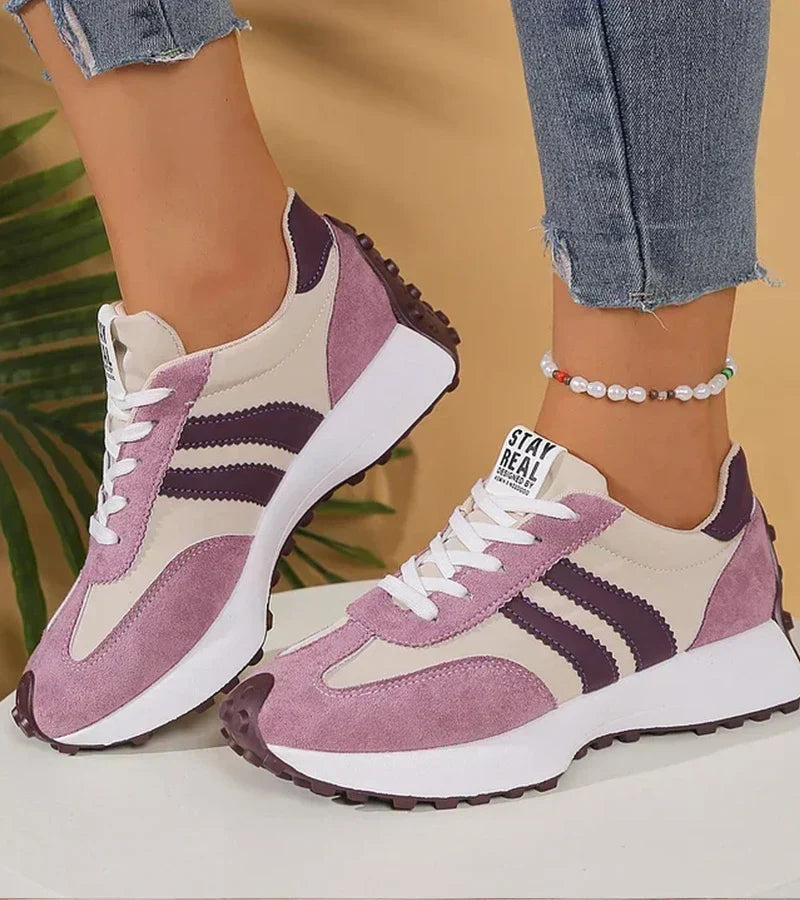 Veronica | Women Lace Up Sneakers