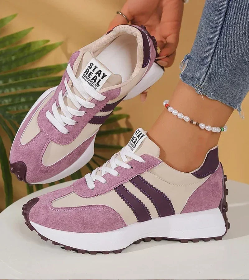Veronica | Women Lace Up Sneakers