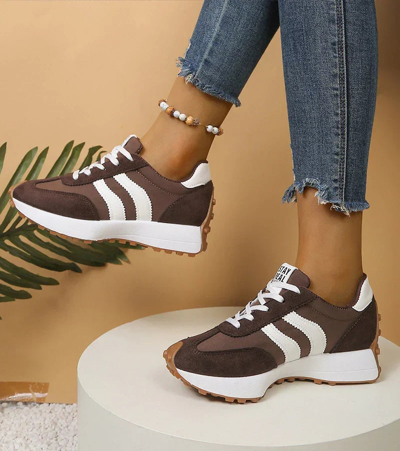 Veronica | Women Lace Up Sneakers