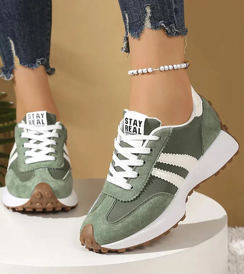Veronica | Women Lace Up Sneakers