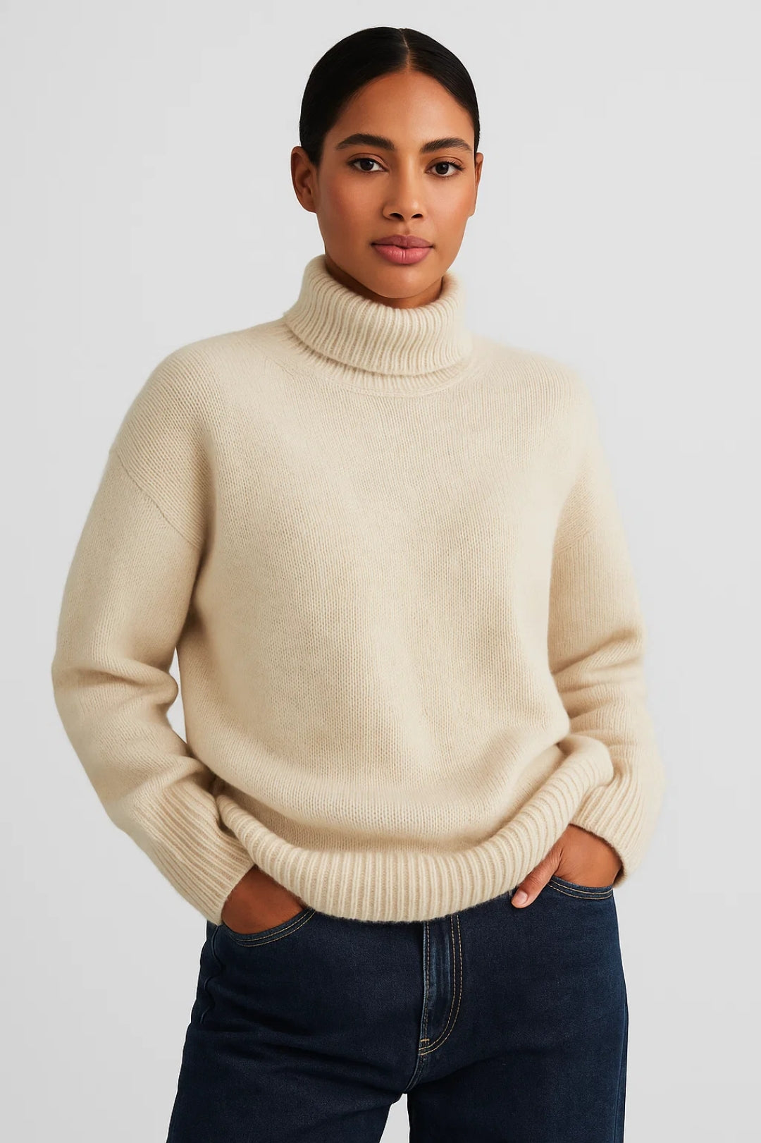 Meliora | Roll Neck Knit Jumper