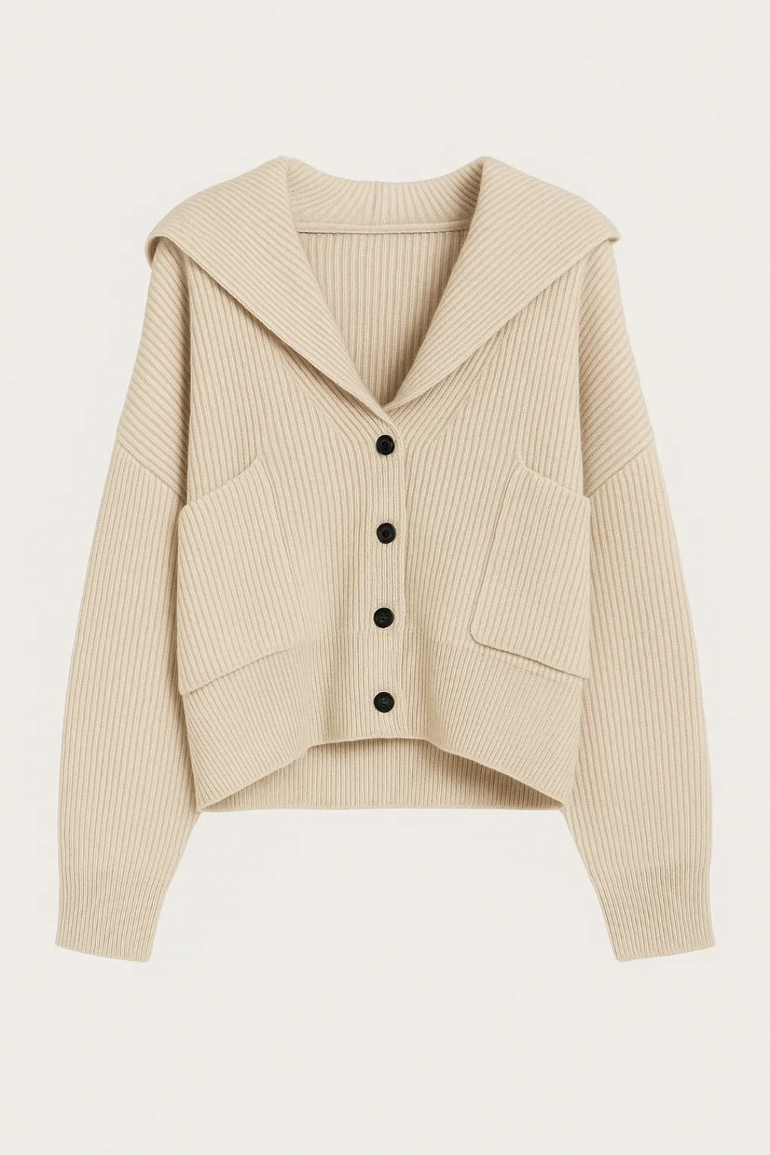 Elanora | Deep V Neck Knit Cardigan