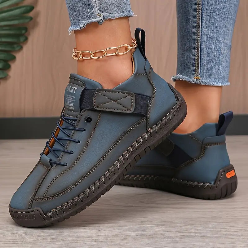 Mia | Women Lace Up High Top Casual Sneakers