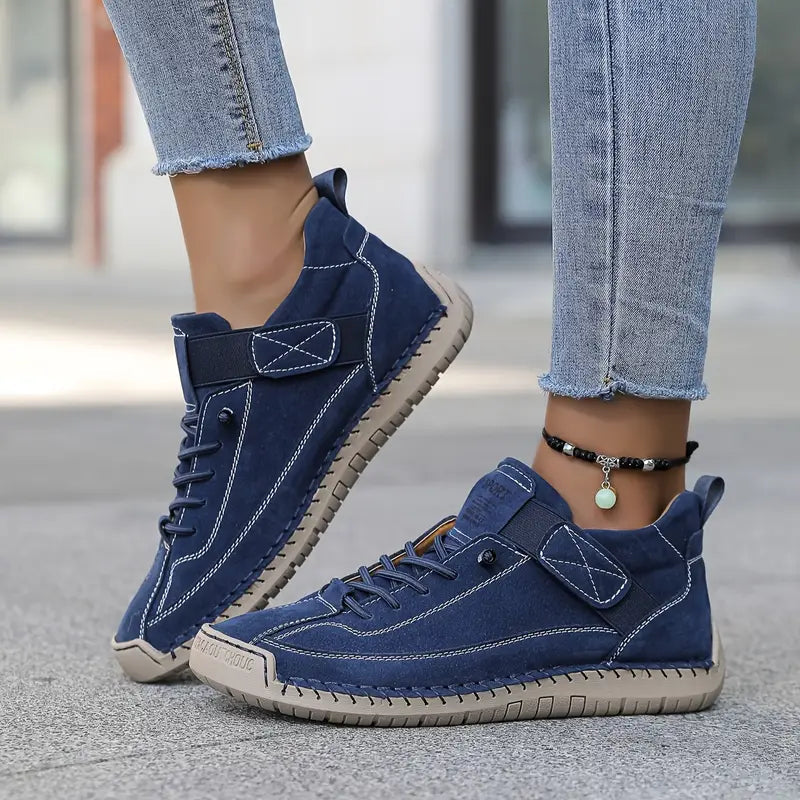 Mia | Women Lace Up High Top Casual Sneakers