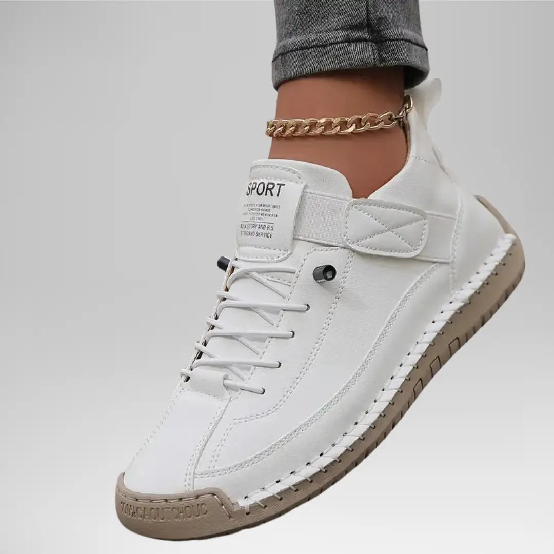 Mia | Women Lace Up High Top Casual Sneakers