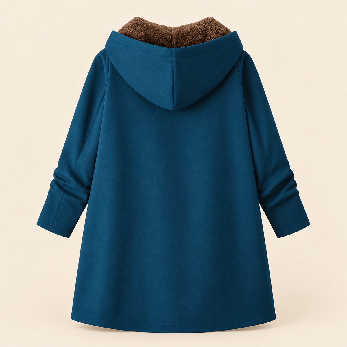 Evelyn | Hooded Longline Zip Coat