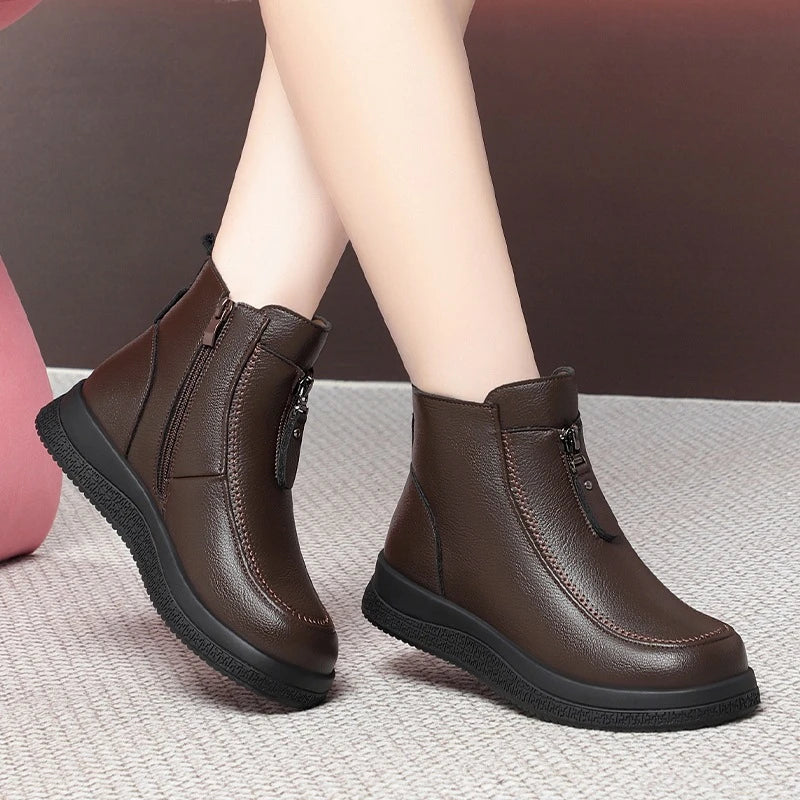 Beth | Zip Detail Ankle Boots