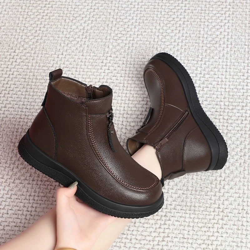 Beth | Zip Detail Ankle Boots