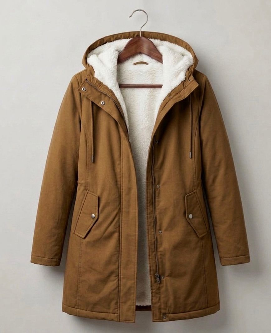 Beatrice | Women Sherpa Lined Hooded Jacket