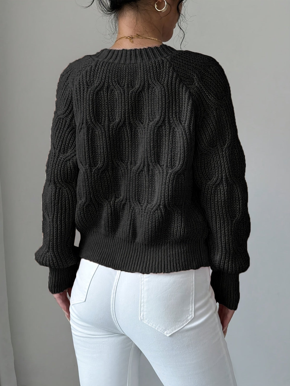 Henrietta | Bow Detail Button Cardigan