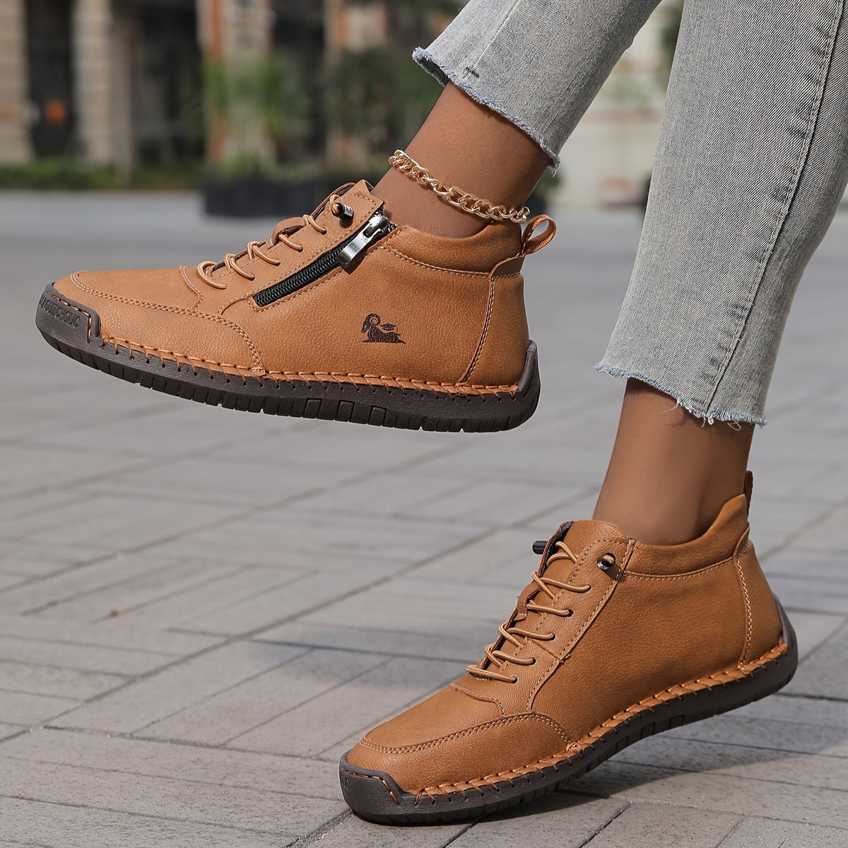 Amelia | Women’s Lace Up Ankle Shoes