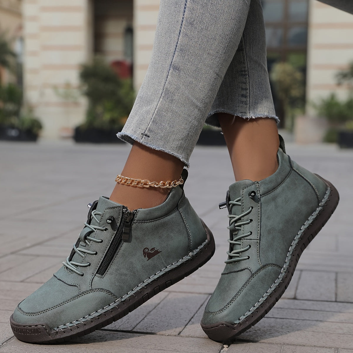 Amelia | Women’s Lace Up Ankle Shoes