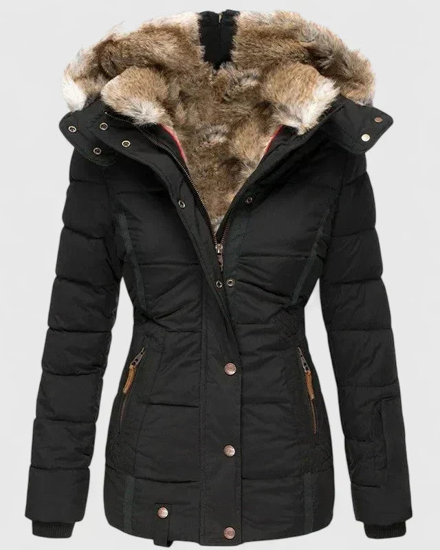 Eleanor | Women’s Hooded Quilted Winter Coat