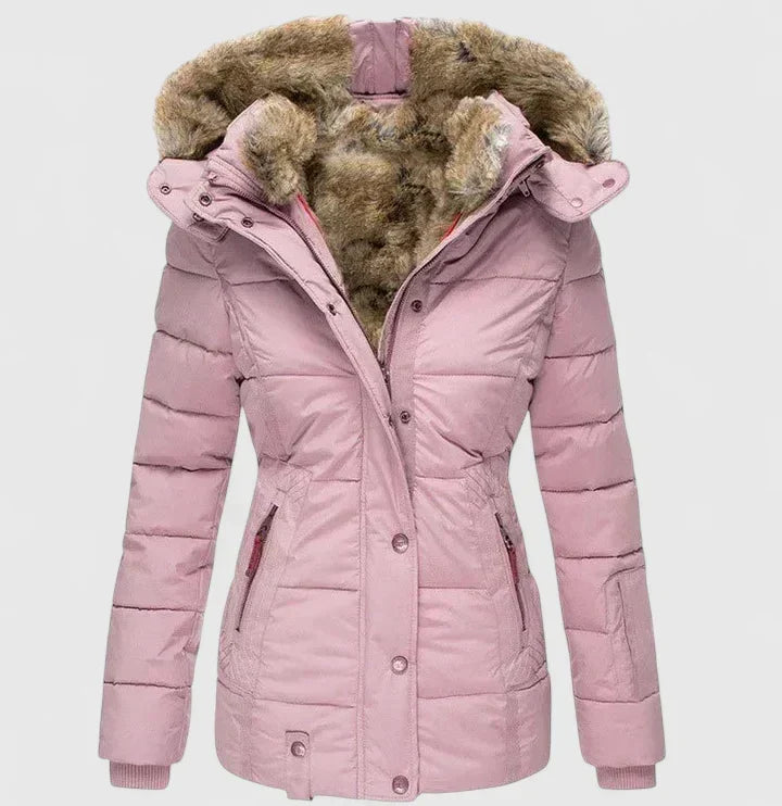 Eleanor | Women’s Hooded Quilted Winter Coat