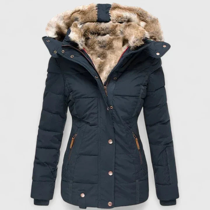 Eleanor | Women’s Hooded Quilted Winter Coat