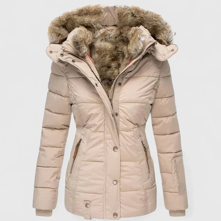 Eleanor | Women’s Hooded Quilted Winter Coat