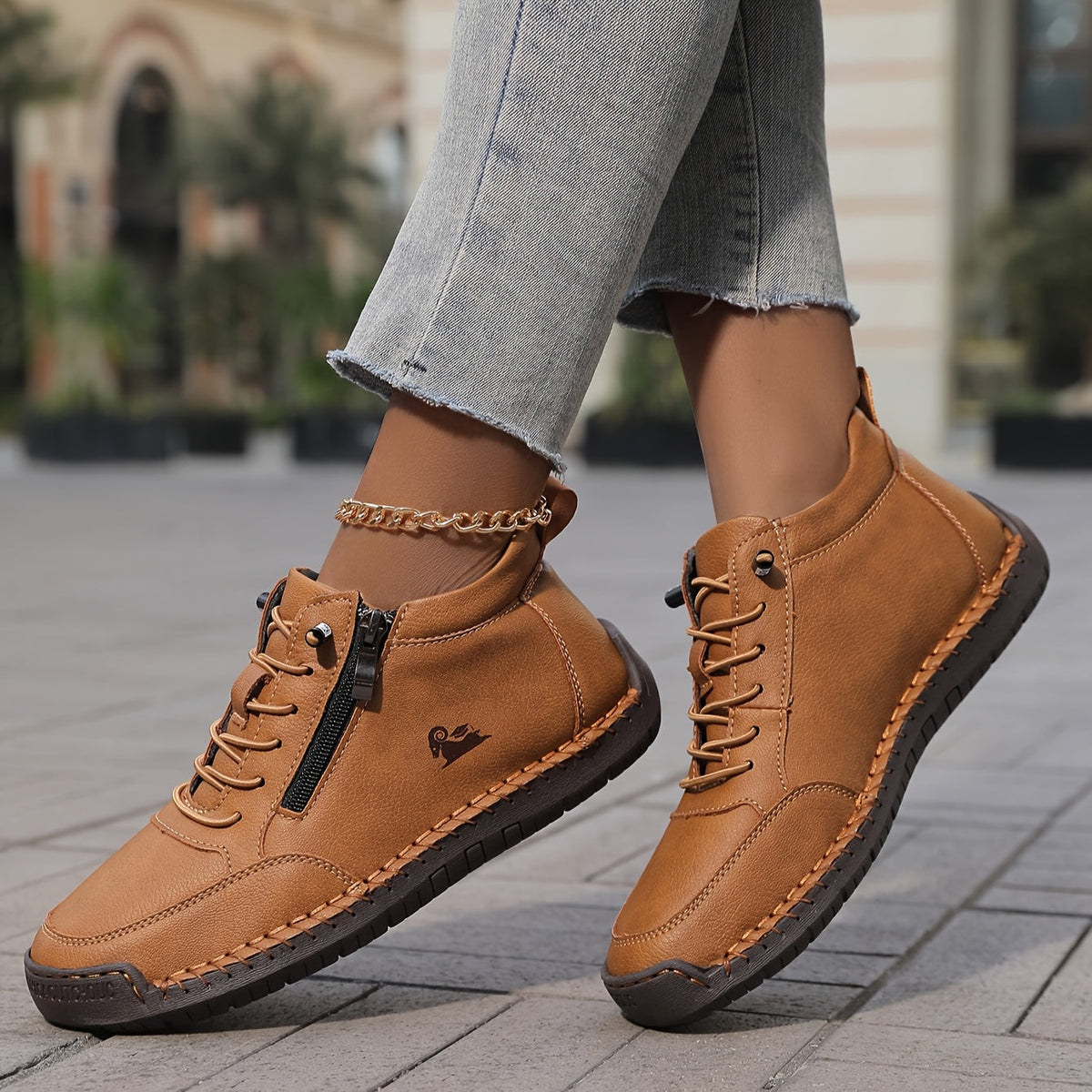 Amelia | Women’s Lace Up Ankle Shoes