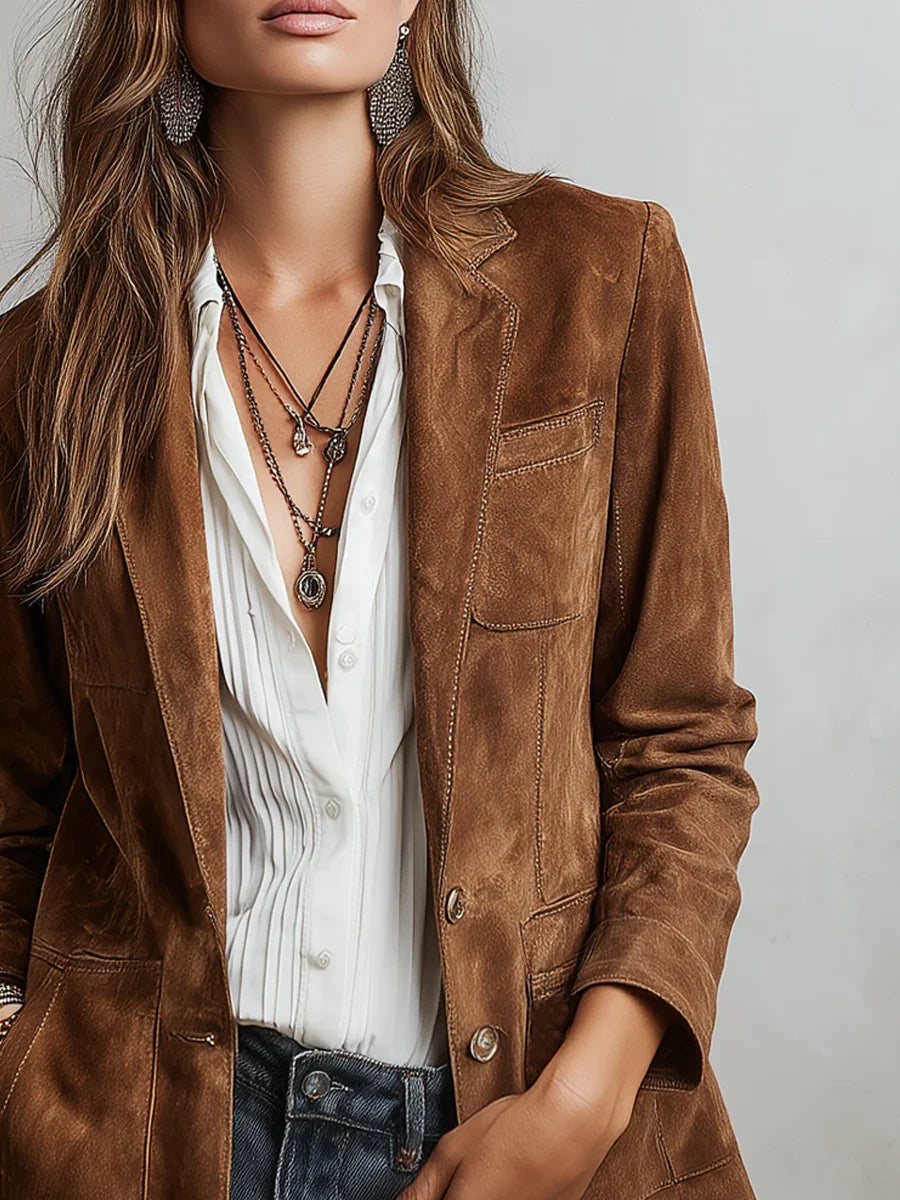 Florentine | Utility Button Pocket Blazer
