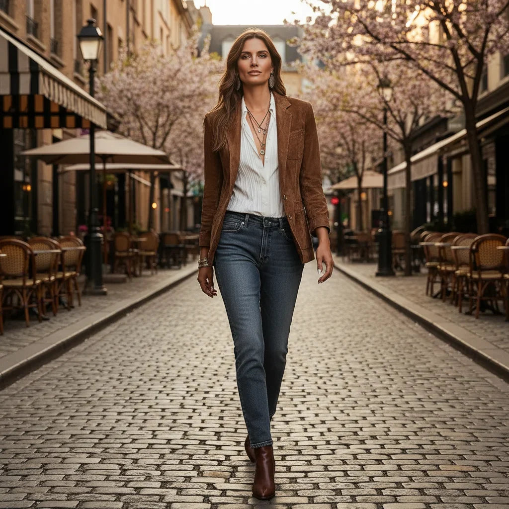 Florentine | Utility Button Pocket Blazer