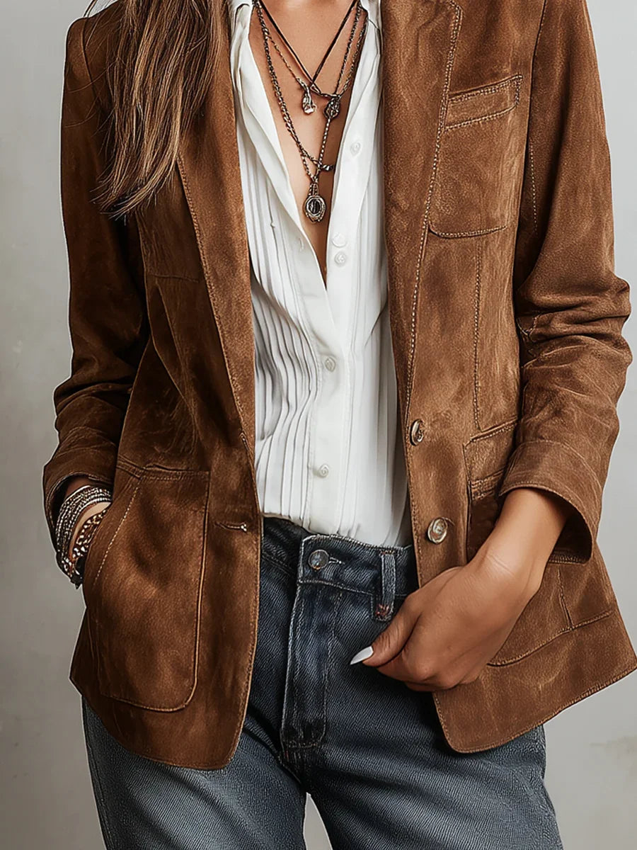 Florentine | Utility Button Pocket Blazer