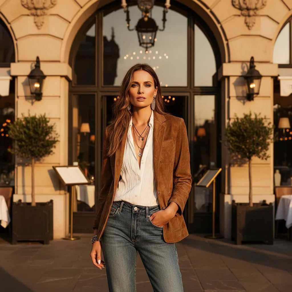Florentine | Utility Button Pocket Blazer