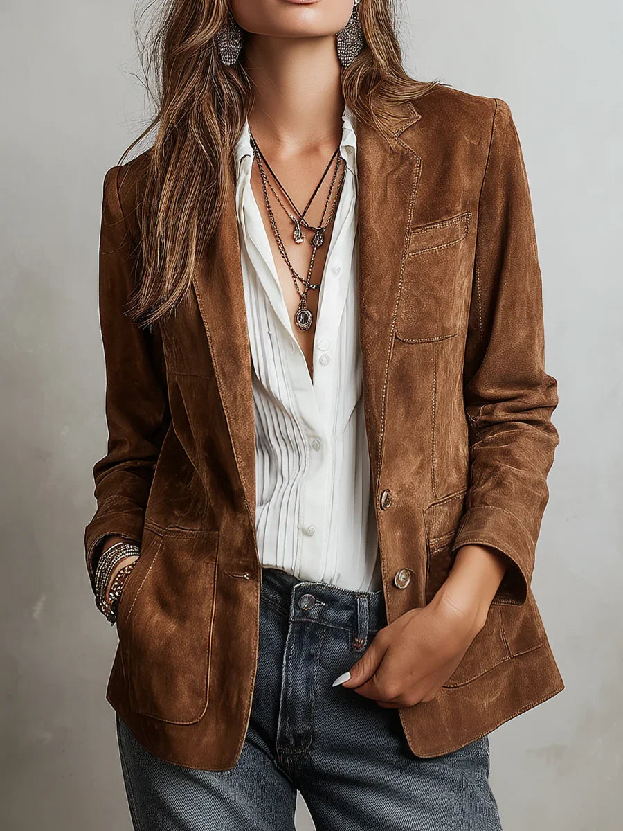 Florentine | Utility Button Pocket Blazer