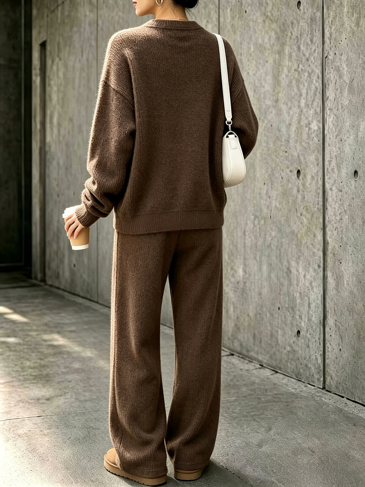 Celia | Relaxed Jumper and Trouser Set – product view 5