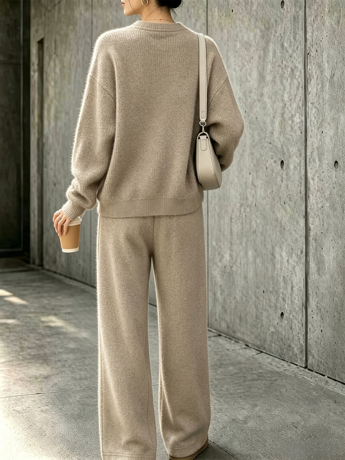 Celia | Relaxed Jumper and Trouser Set – product view 6