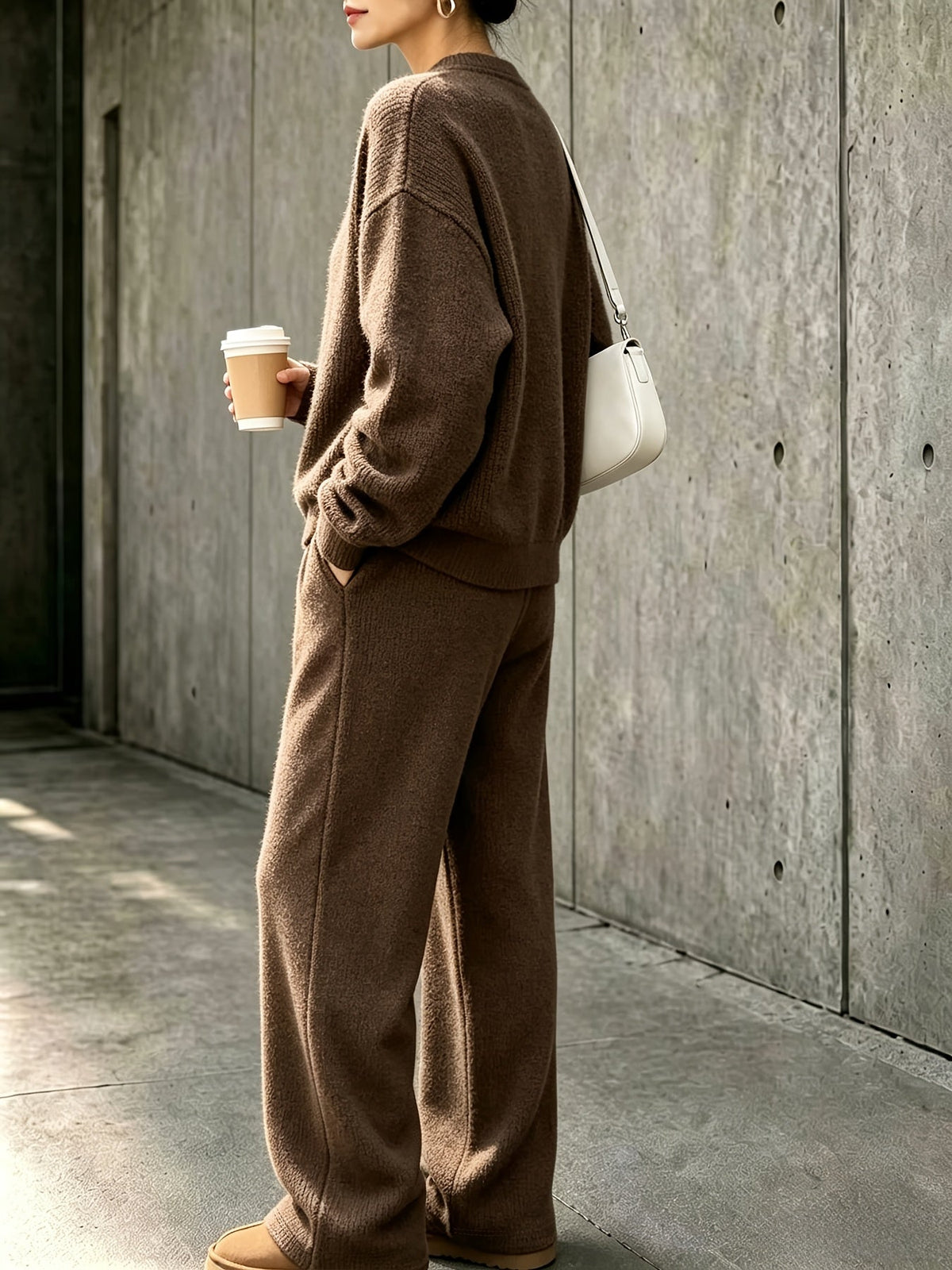 Celia | Relaxed Jumper and Trouser Set – product view 8