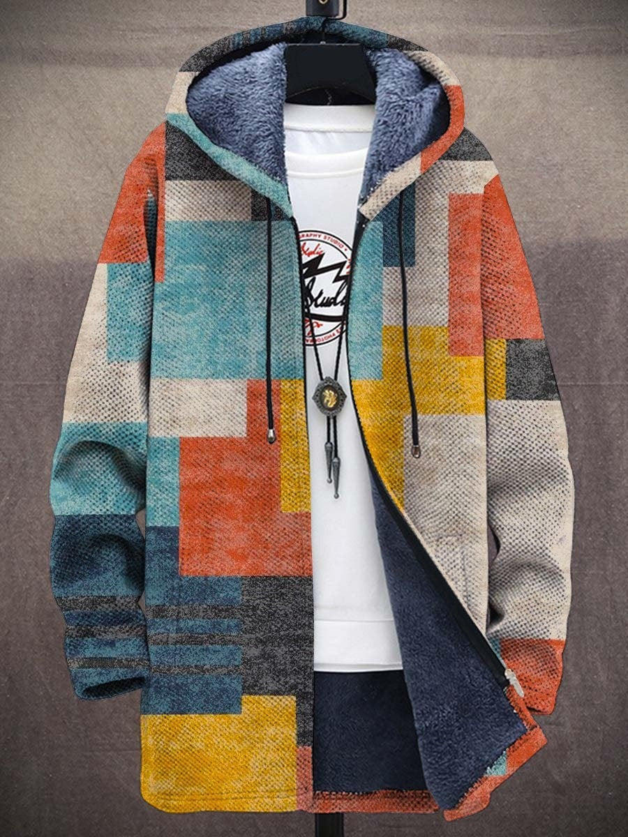 Matilda | Patterned Hooded Cardigan – product view 5