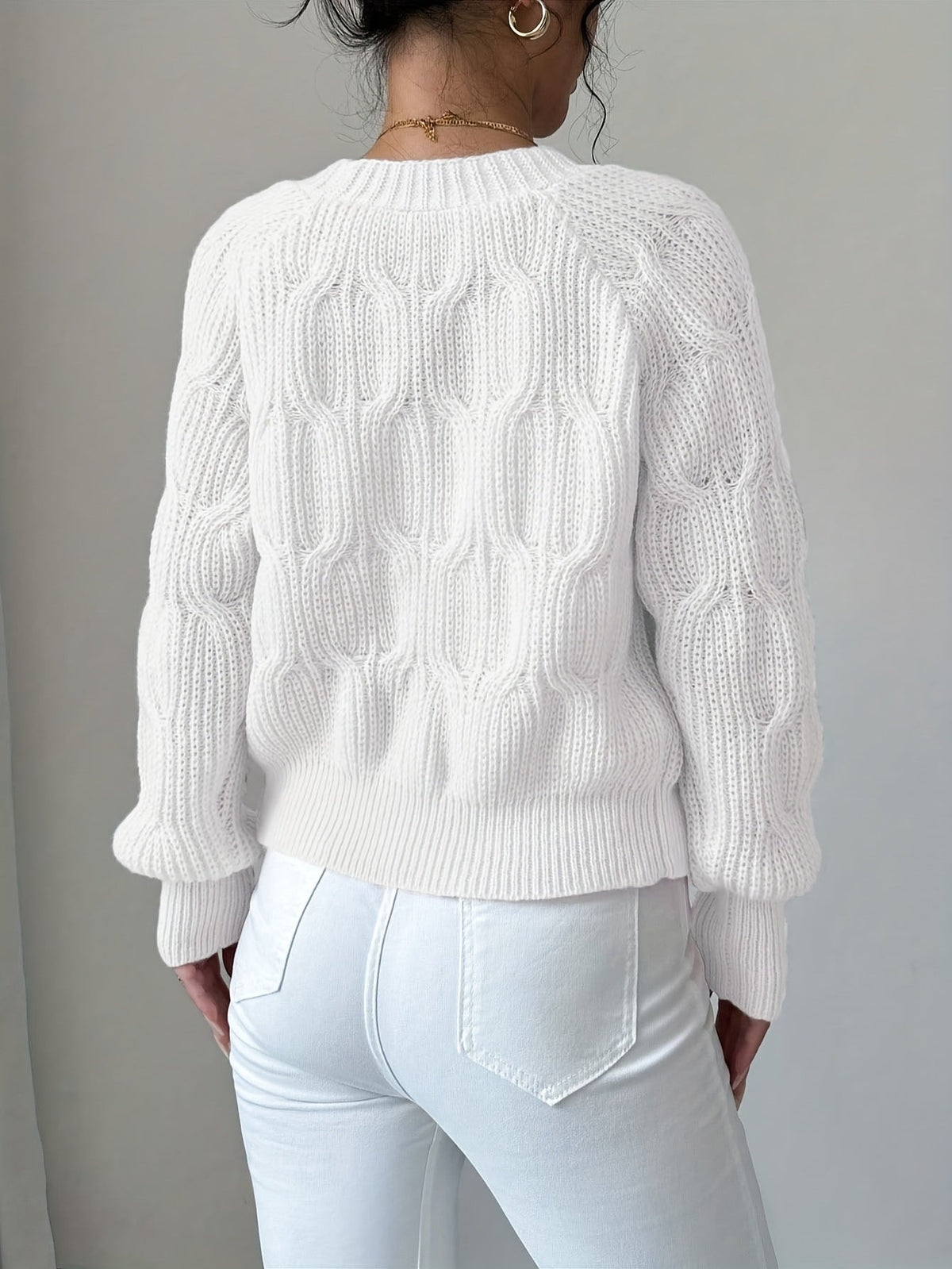 Henrietta | Bow Detail Button Cardigan