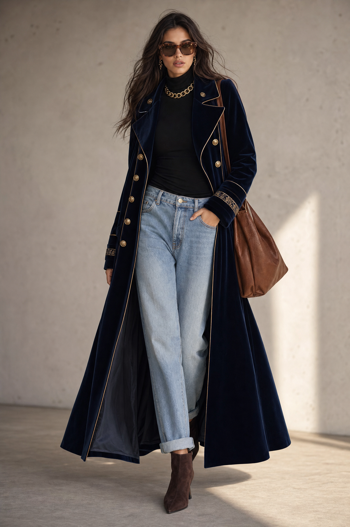 Valentina | Women Double Breasted Coat
