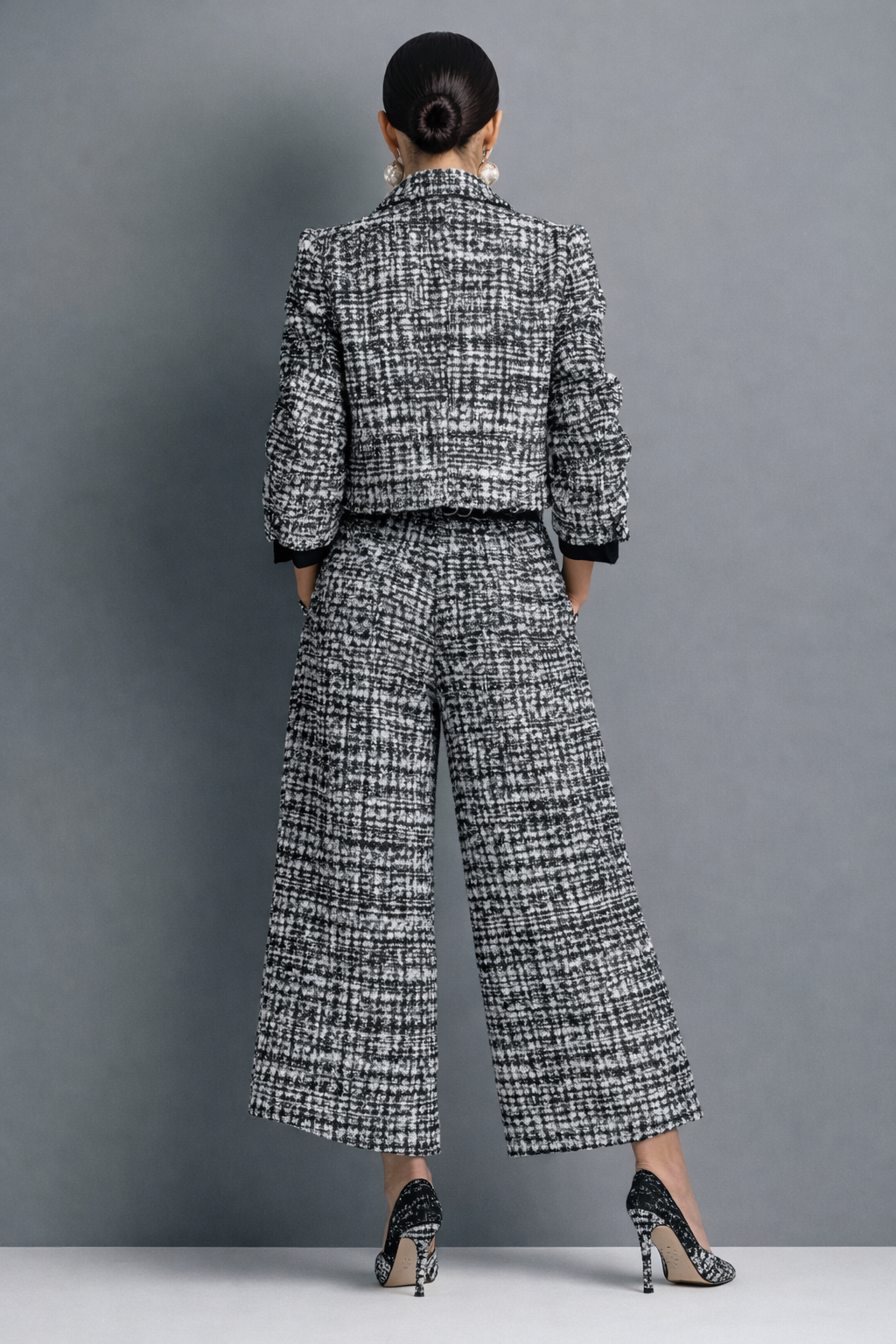 Linnea | Flowy Two-Piece Top and Trouser Set