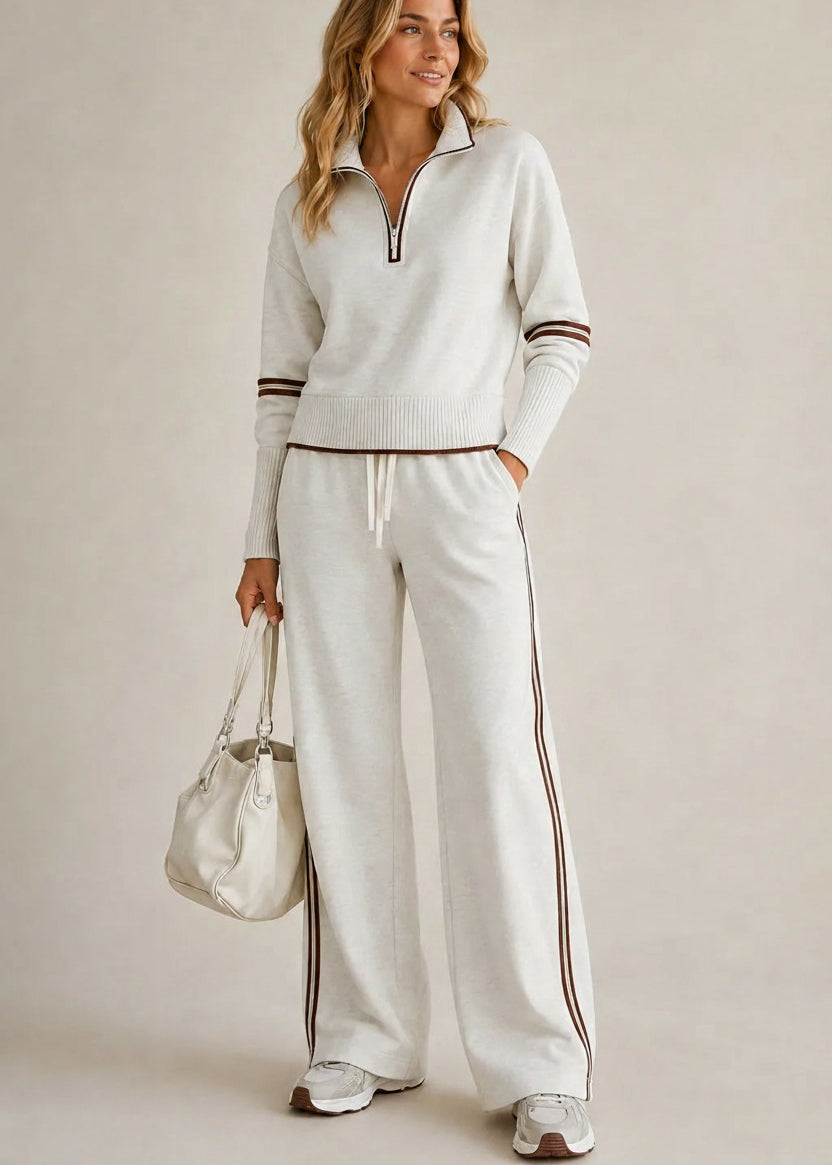Penelope | Women Quarter Zip Set