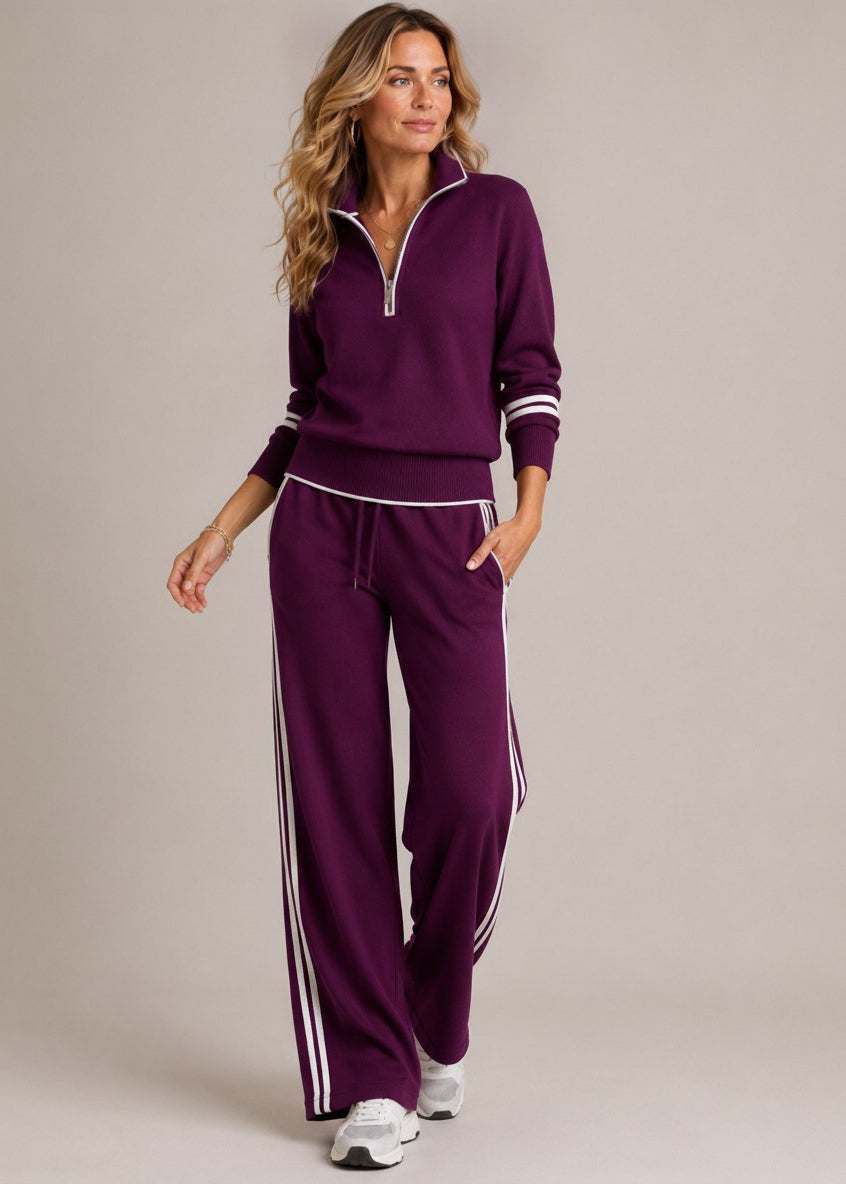 Penelope | Women Quarter Zip Set